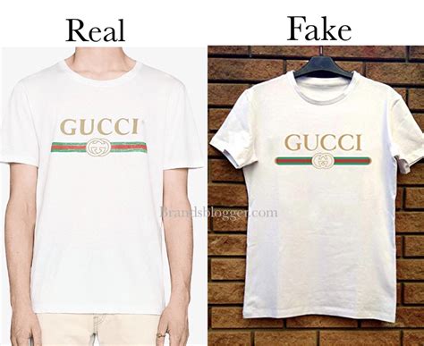 how to tell if a gucci shirt is real